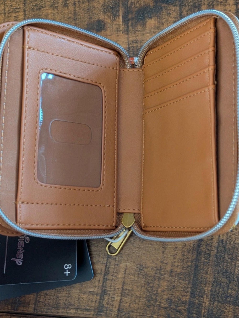 Disney Fall Pumpkin Mickey Loungefly Wallet NWT - Picture 4 of 4